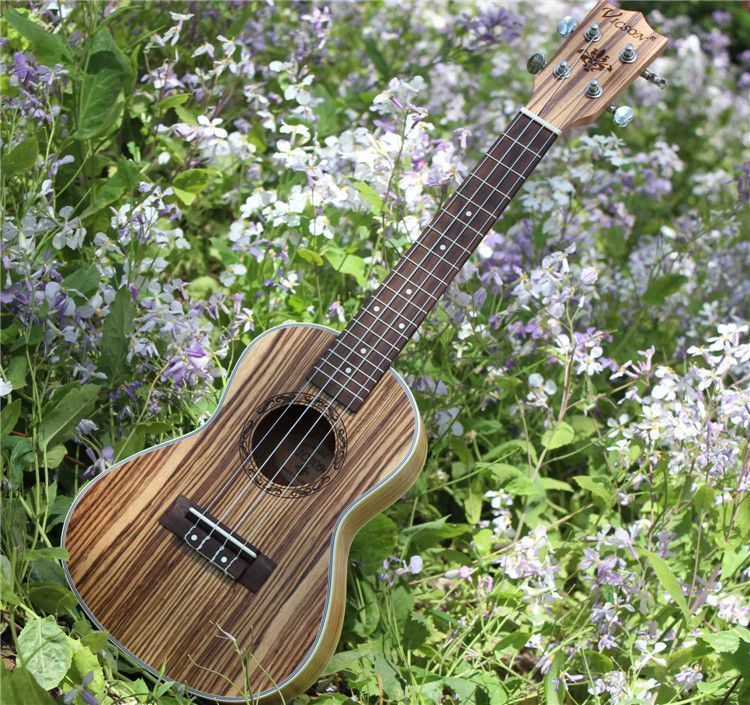 尤克里里ukulele24-26寸四弦小吉他夏威夷迷你吉他送电子调音器