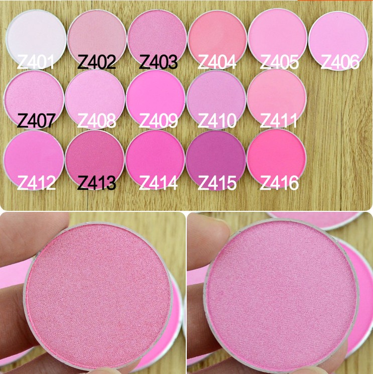 配盒 ZFC专业单色亚光眼影 粉红色/玫红色/桃红色 时尚温馨甜美色