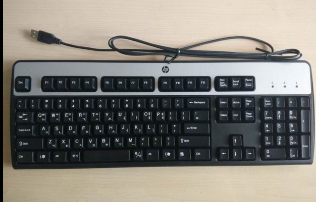 全新正品盒装HP/惠普KU-0316  标准中文版 带钢板 USB接口 键盘