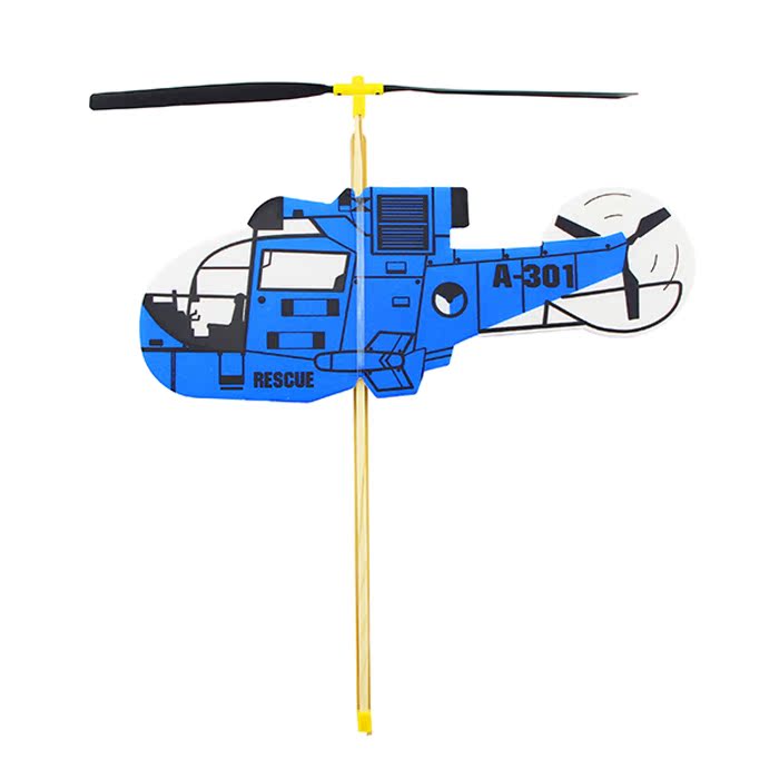 中天模型 航空模型 XA05601 新“猛虎”橡筋动力直升机系列