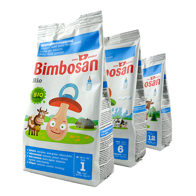 瑞士bimbosan宾博萨 恩宝心BIO婴儿有机奶粉1.2全阶段现货