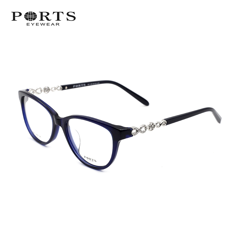 正品宝姿眼镜全框光学眼镜框 近视女款 合金板材眼镜架POF13609