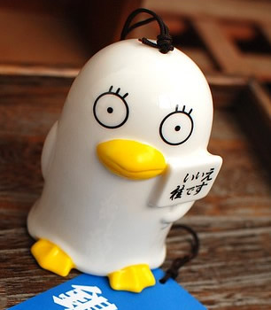 日本动画卡通萌萌的黄色小鸭 再也没有比黄色小鸭更萌的风铃
