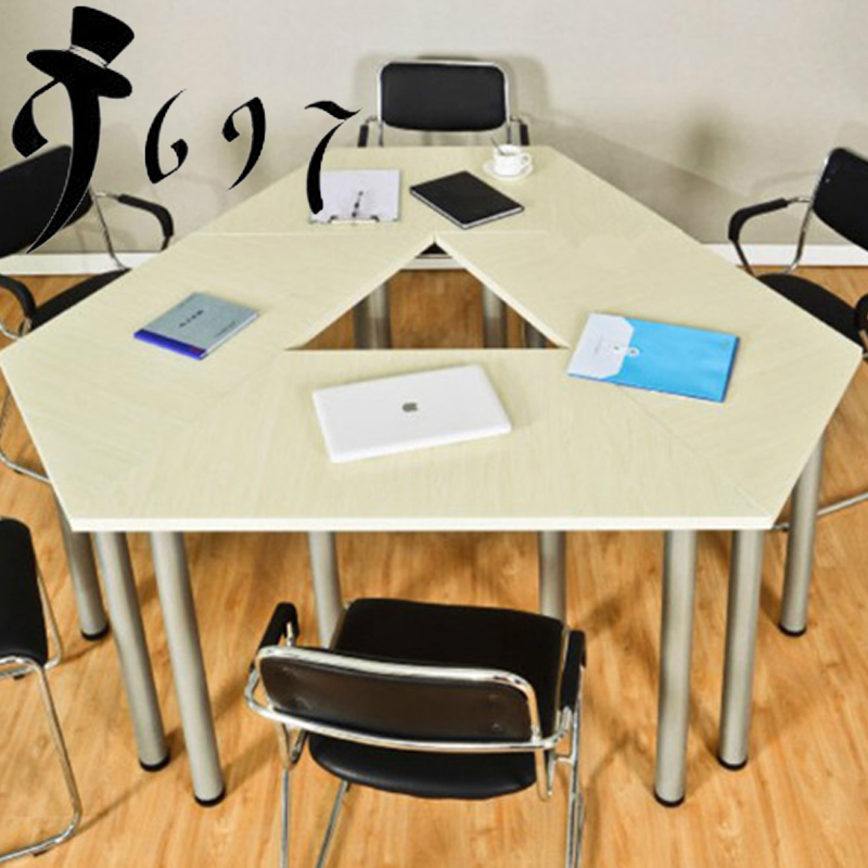 上海学校家具教学学生课桌幼儿园书桌椅培训洽谈电脑美术组合桌