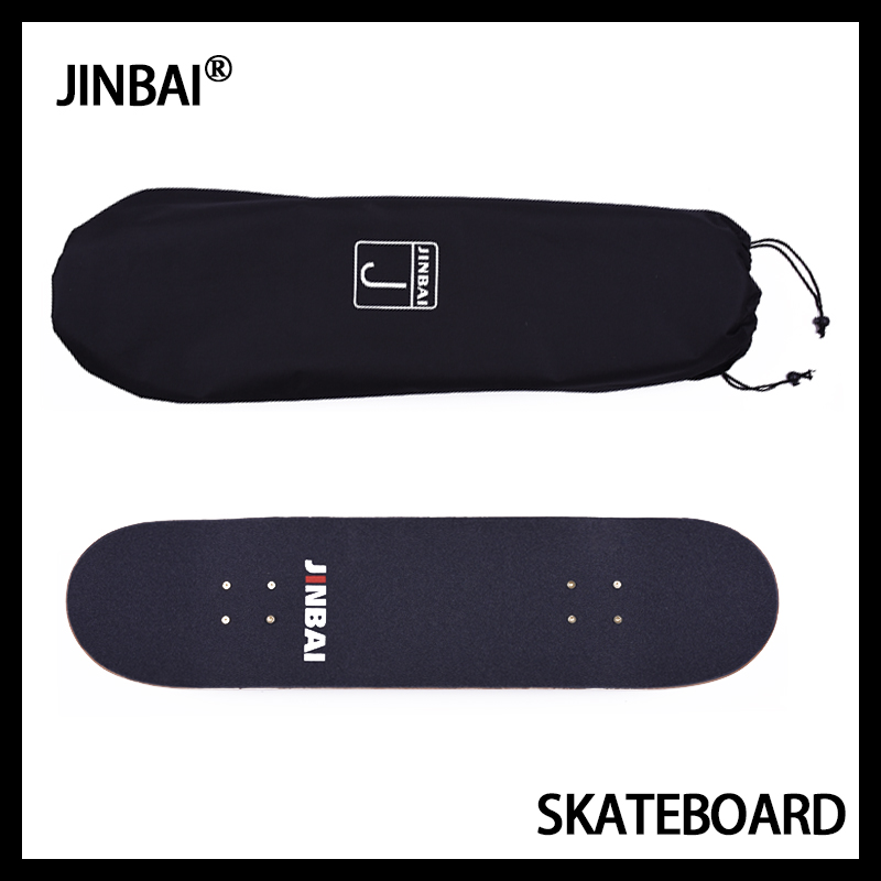 JINBAI 滑板包 大鱼板袋单肩双肩四轮滑板小鱼板背包 双翘板包