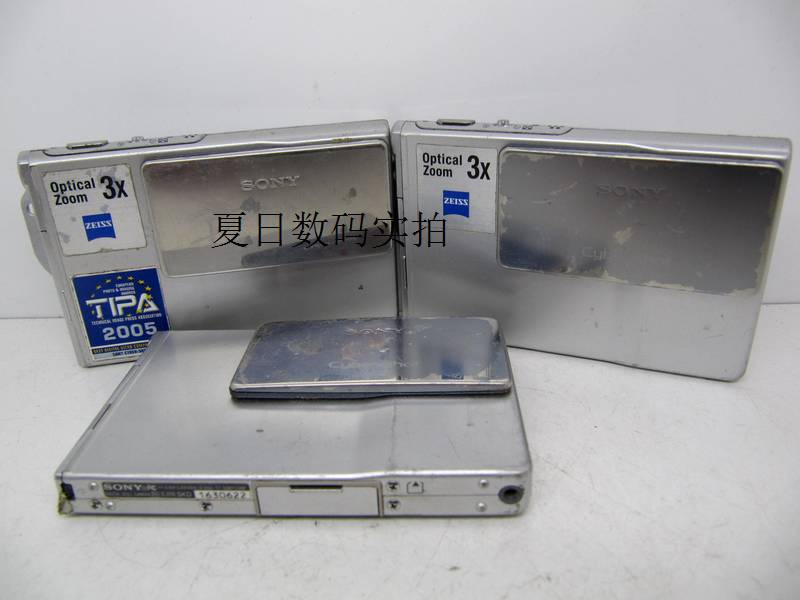 Sony/索尼 DSC-T7 500万 像 银色 超薄机身 成像不错 暗拍利器