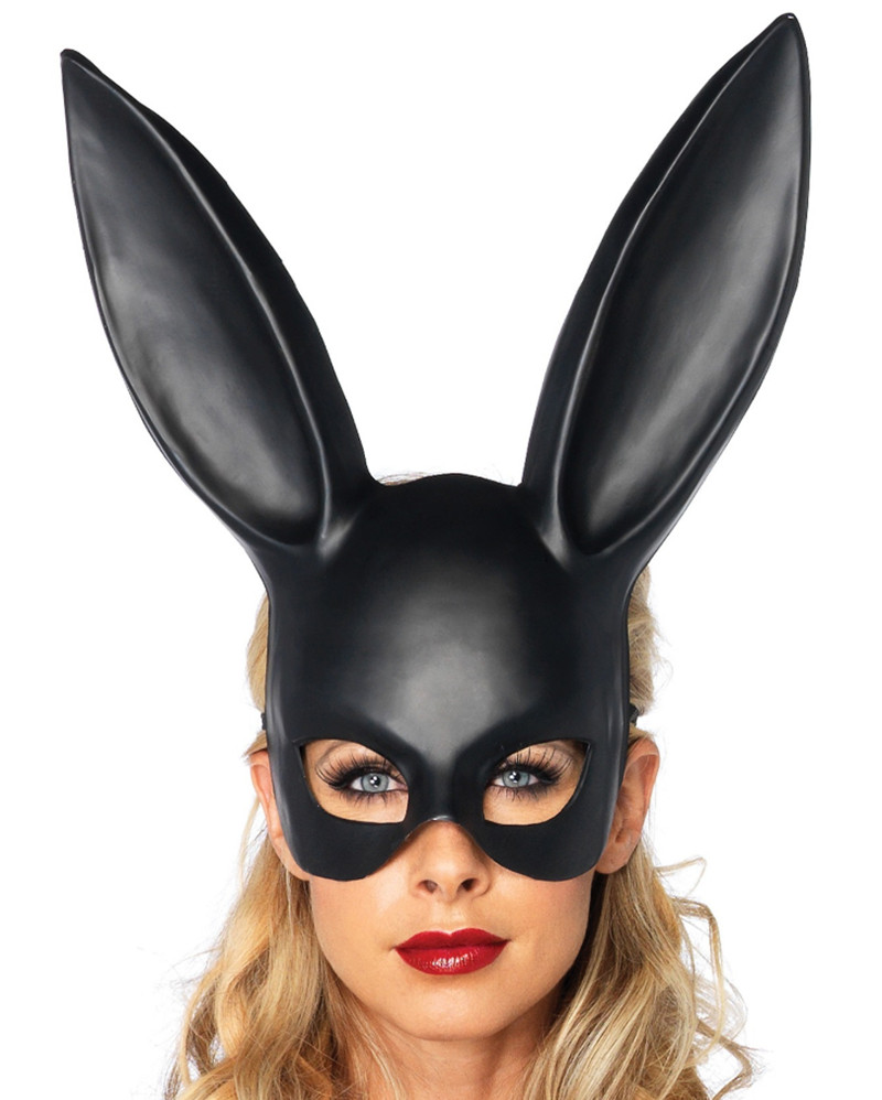 酒吧KTV化妆舞会兔子耳朵面具 兔女郎面具 复活节兔子面具