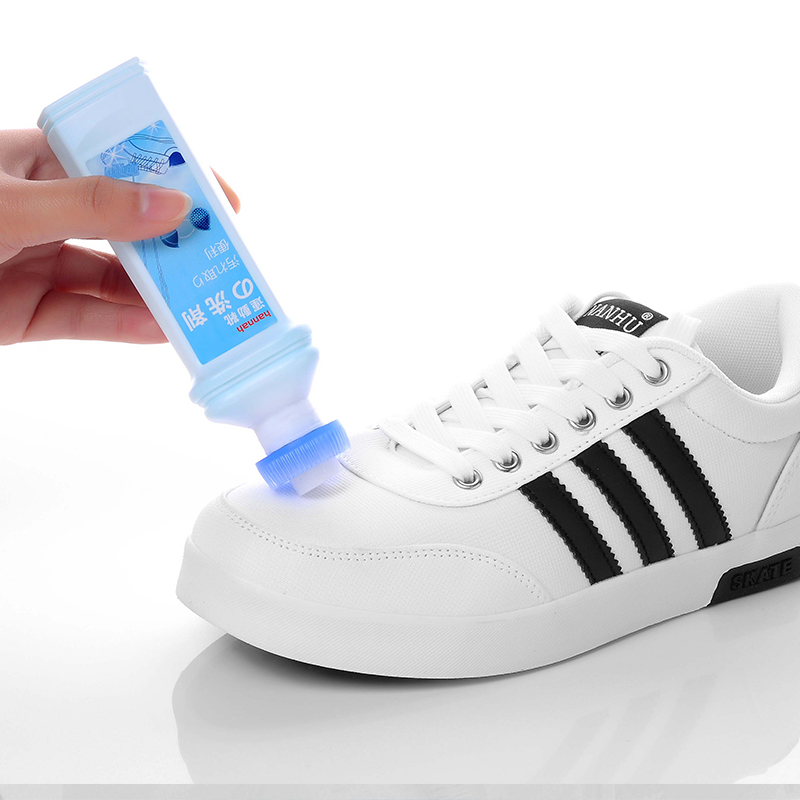 日本小白鞋神器擦运动鞋子清洁剂球鞋去污剂一擦去黄增白剂去污剂