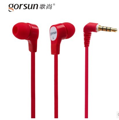 GORSUN/歌尚 GS-C270耳机 入耳式笔记本电脑手机/MP3电脑面条耳塞