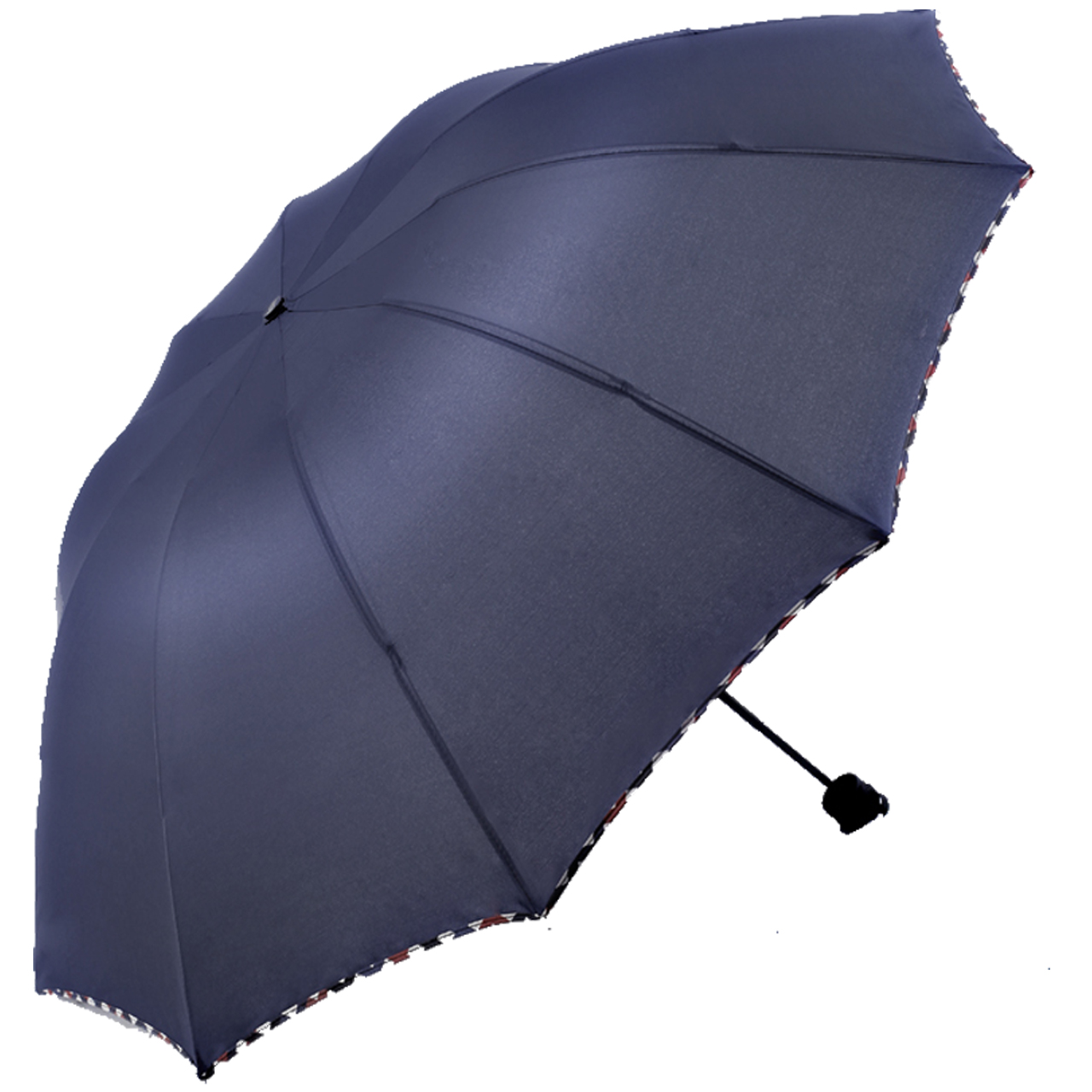 三折雨伞折叠男女商务伞超大晴雨两用伞遮阳伞情侣防紫外线太阳伞