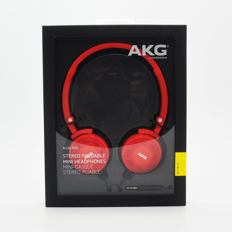 包邮哈曼国行 AKG/爱科技 K420头戴式折叠便携音乐HIFI有线耳机