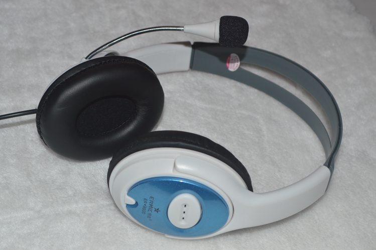 易麦X600耳机耳麦带调音带麦克风ERMIC时尚白色耳机