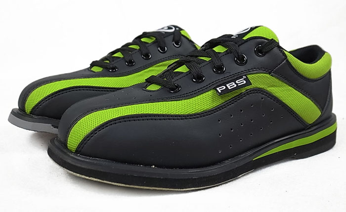 年度新品！PBS专业保龄球运动潮品专用保龄球鞋男款！绿黑