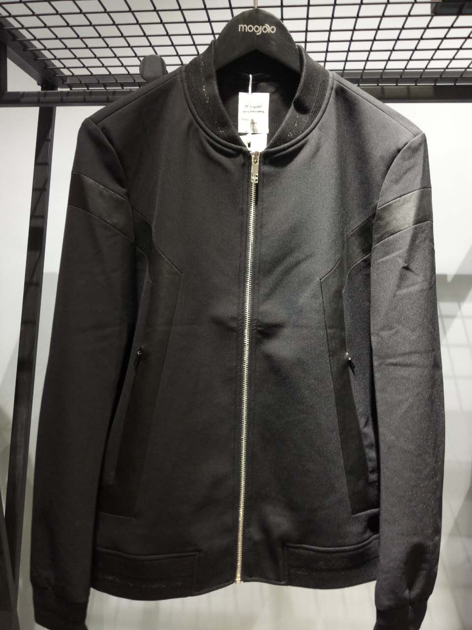 MOGAO摩高男装 秋季商场同款经典时尚黑色夹克上衣外套 631242003