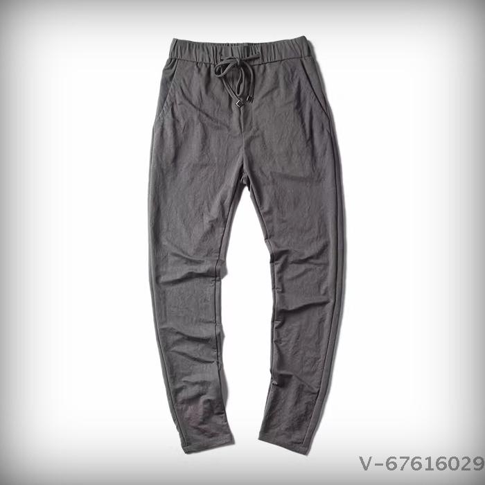 男士高品质混麻面料双色休闲裤--混麻束口裤A015