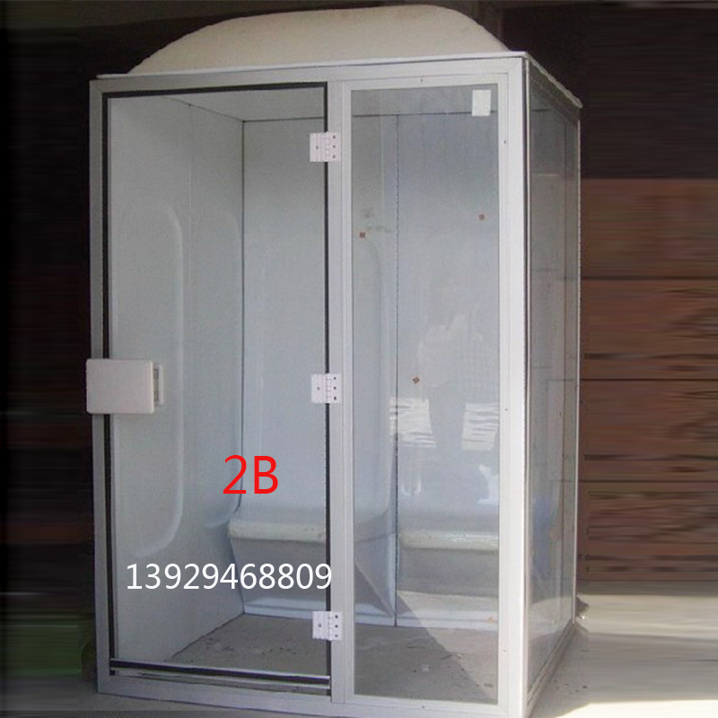 厂家直销2B白色压克力湿蒸房体 组合式蒸汽房 桑拿蒸汽浴箱