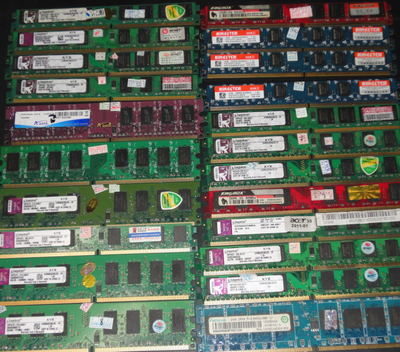 拆机威刚金士顿等DDR2 800 2G台式机电脑内存条兼容二代板双面条