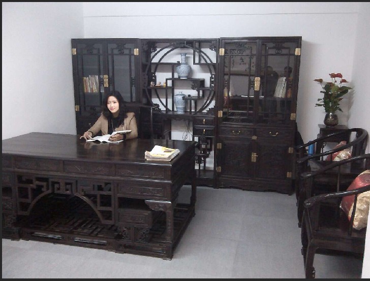 办公桌   书柜  博古架   皇宫椅    成套家具组合