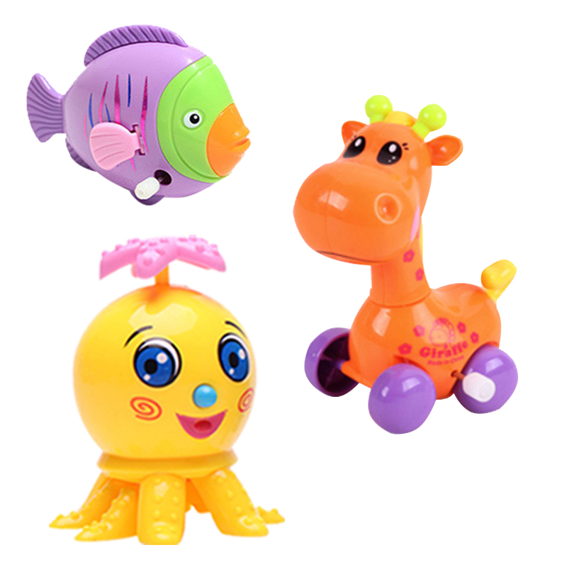 发条玩具3件套男孩女宝宝学爬趣味上链上弦玩具
