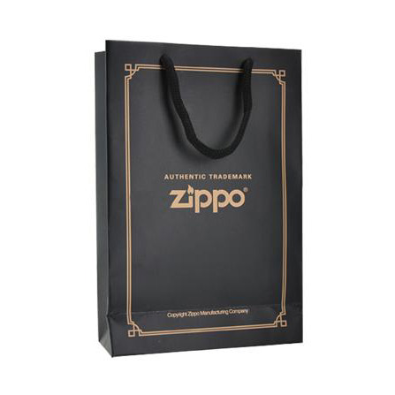 正品ZIPPO打火机礼盒外包装纸质手提袋 礼品袋子 专柜专用包装袋