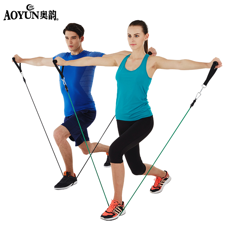 拉力绳健身男女力量训练套装拉力器扩胸器健身运动器材家用弹力绳