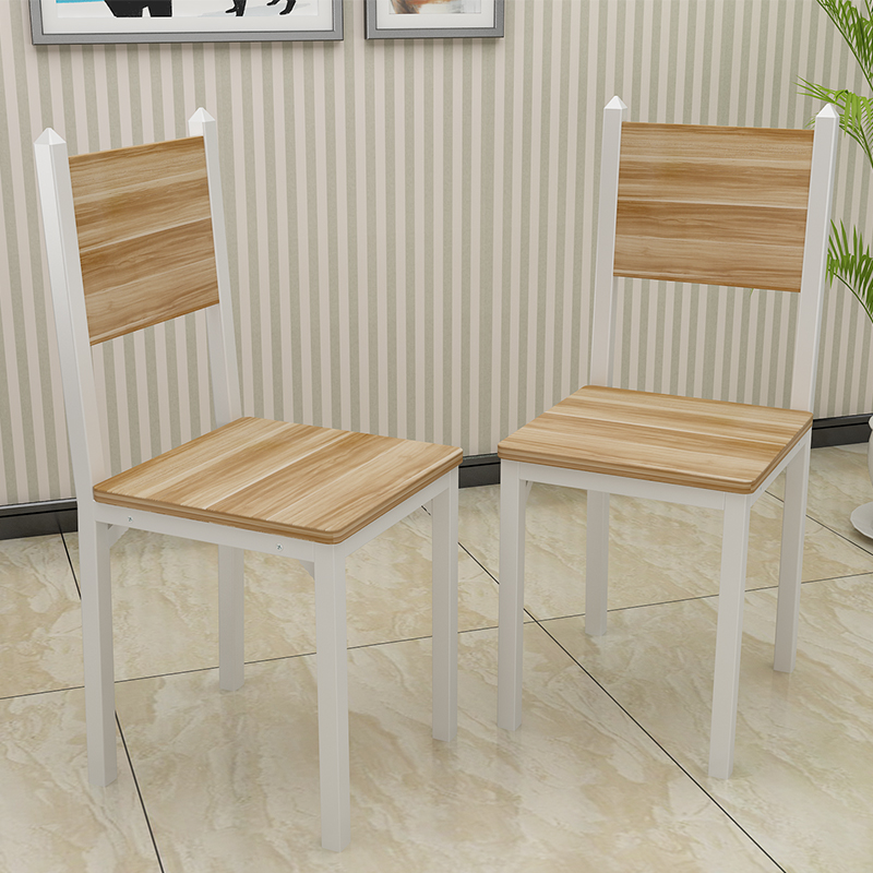 钢木餐椅简约现代办公椅简易饭店食堂餐馆小吃店宜家椅子厂家直销