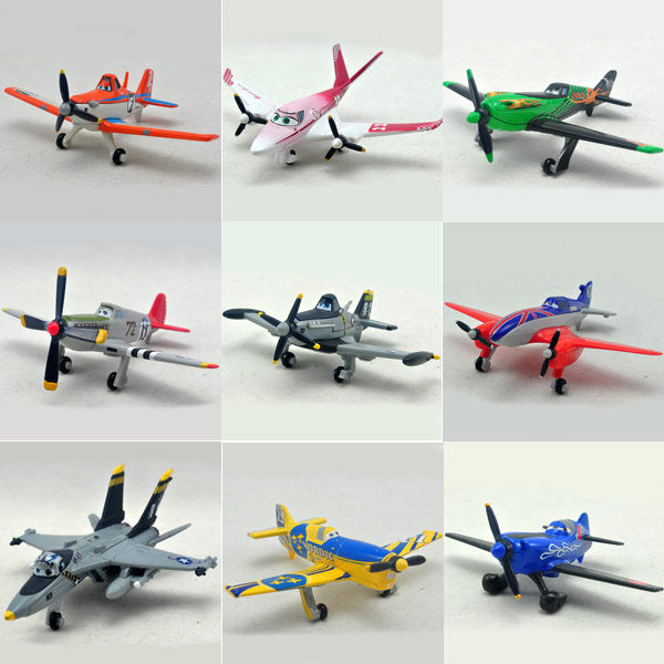 瑕疵处理 正版美泰 飞机总动员合金玩具模型 7号飞机 二代德思奇