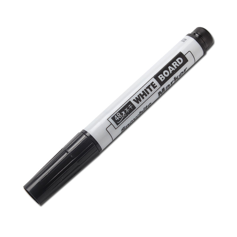 白雪WB-558白板笔笔头48小时不干易擦白板笔 黑色/红色正品促销