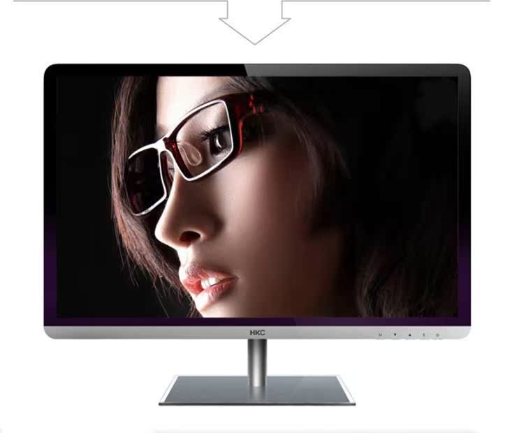 惠科HKC G7000-A 27英寸IPS宽屏电脑 台式无边显示器超薄高亮高清