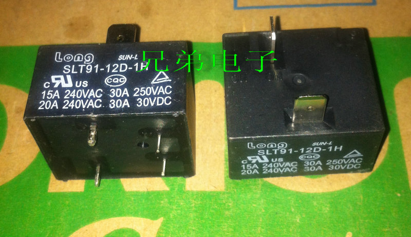 现货 空调 30A 继电器 12V SLT91-12D-1H 触点快连接式引 T90 T93