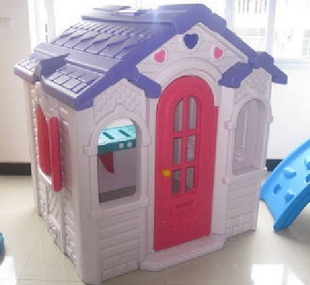 游戏屋 塑料儿童游戏屋 塑料小房子 户外儿童玩具屋 巧克力小屋