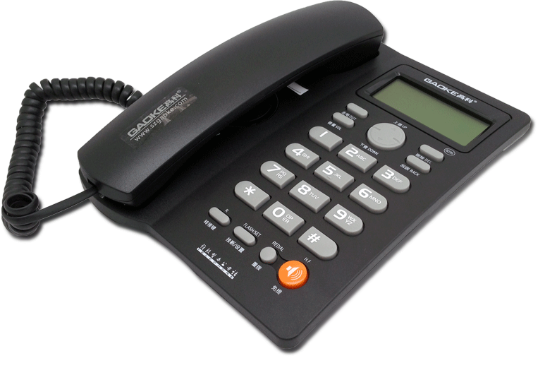 高科601 时尚 座机 固话 办公 来电显示电话机 免提通话 经典