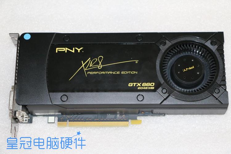 库存新卡 美国PNY GTX660 2G 192位 DDR5 游戏独立显卡 秒660TI