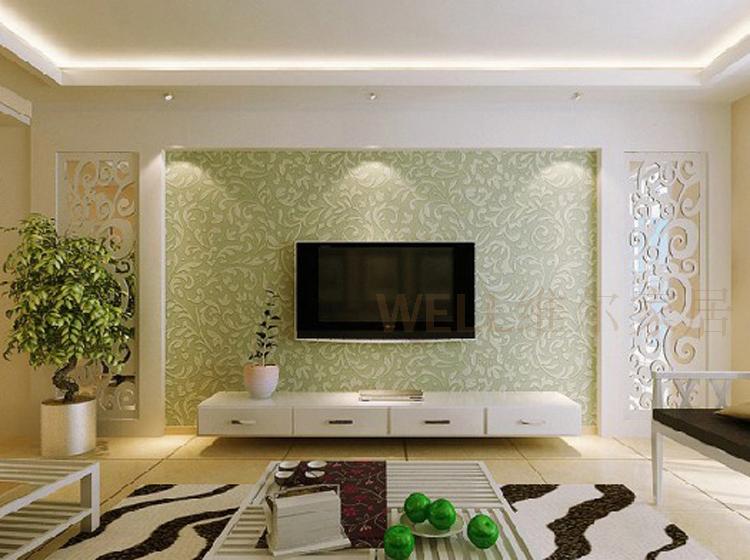 维尔雕花板 硬PVC木塑镂空通花 餐厅客厅电视背景墙隔断屏风花格