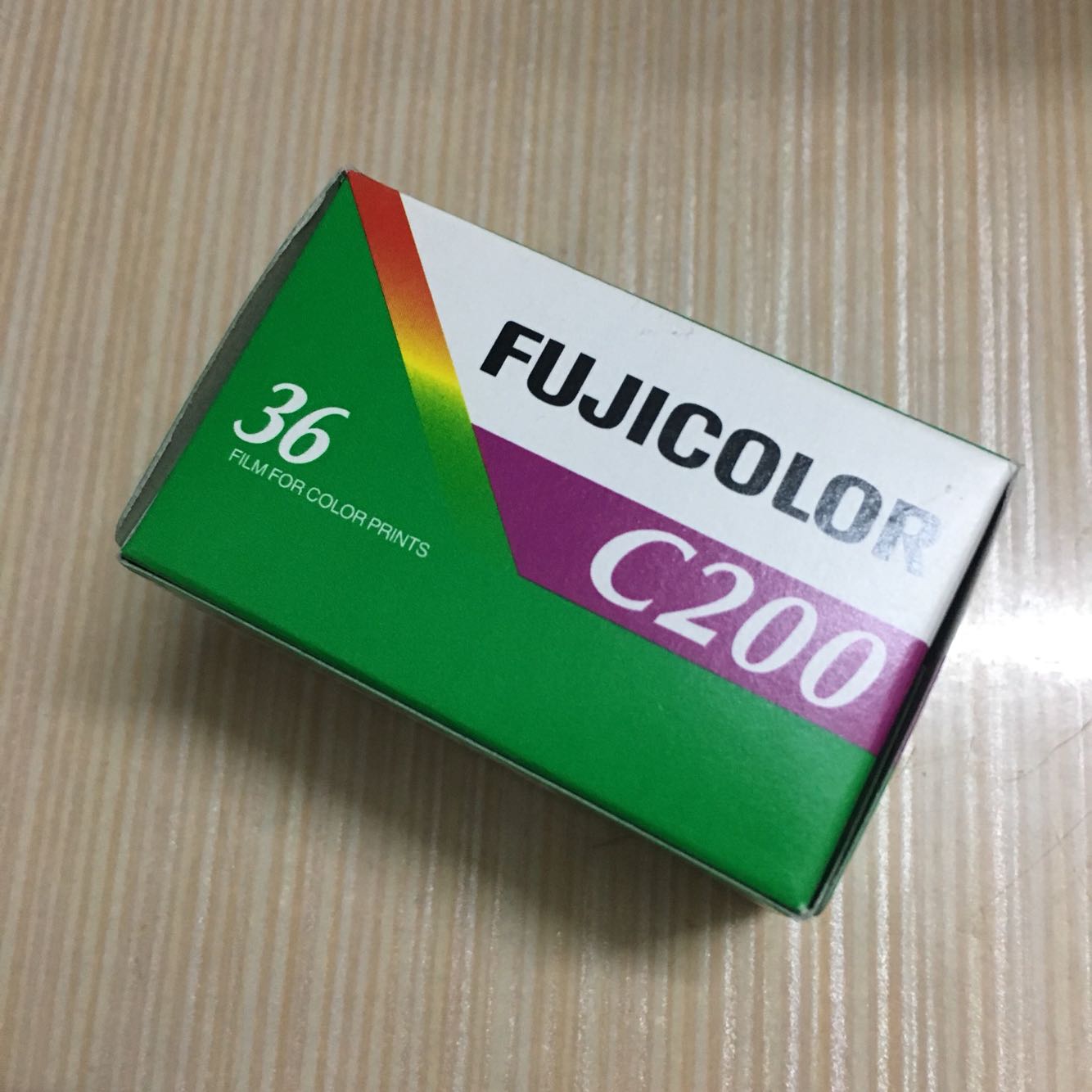 现货 Fujifilm/富士C200彩色负片135胶卷 2019年1月