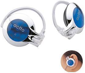 正品Actto/安尚 BKS-10蓝色精灵多用途耳挂式耳机耳麦