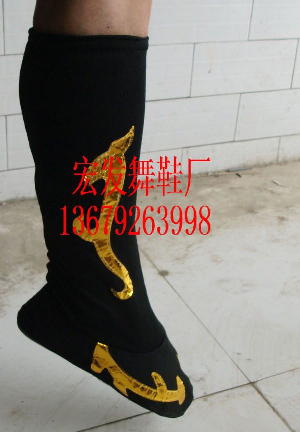 民族舞蹈靴子*蒙古*新疆*藏族舞蹈靴子*舞蹈演出长筒靴