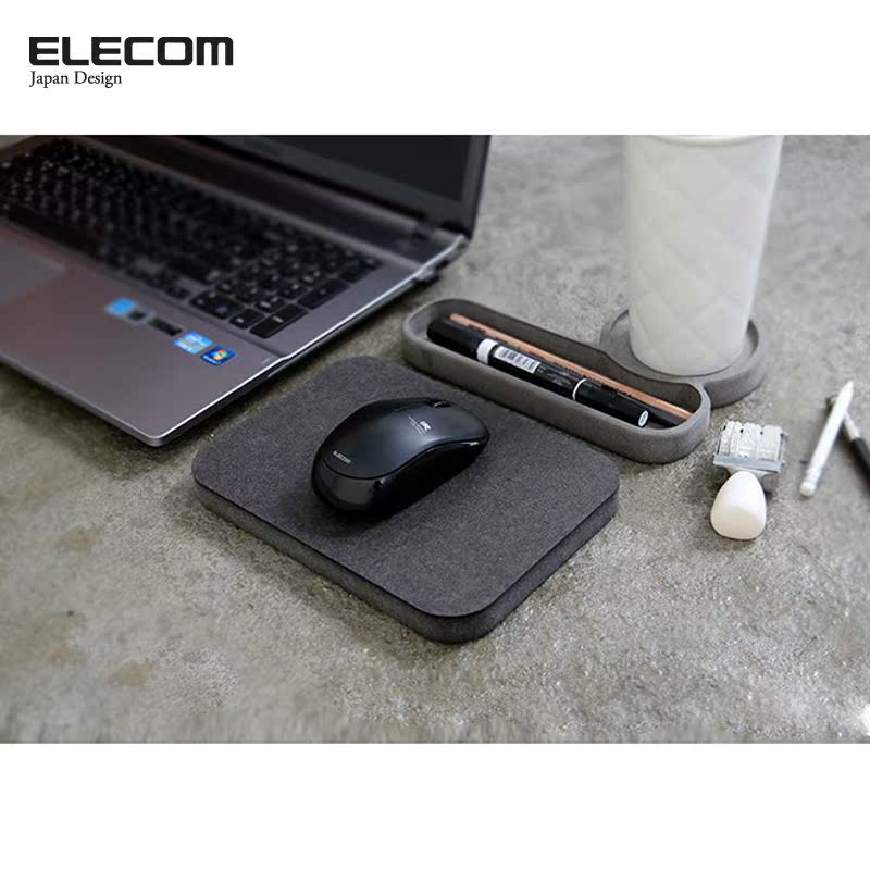人气ELECOM无线鼠标笔记本台式电脑无限鼠标省电正品游戏可爱白色