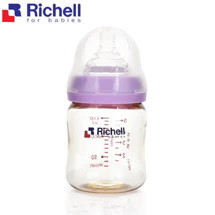 包邮新品 专柜正品利其尔宽口径PPSU哺乳瓶婴儿奶瓶150ML