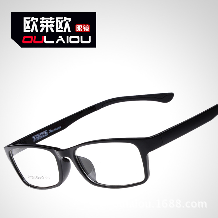 钨钛仿TR90塑钢眼镜时尚轻眼镜架钢丝防滑记忆架1302厂家直销