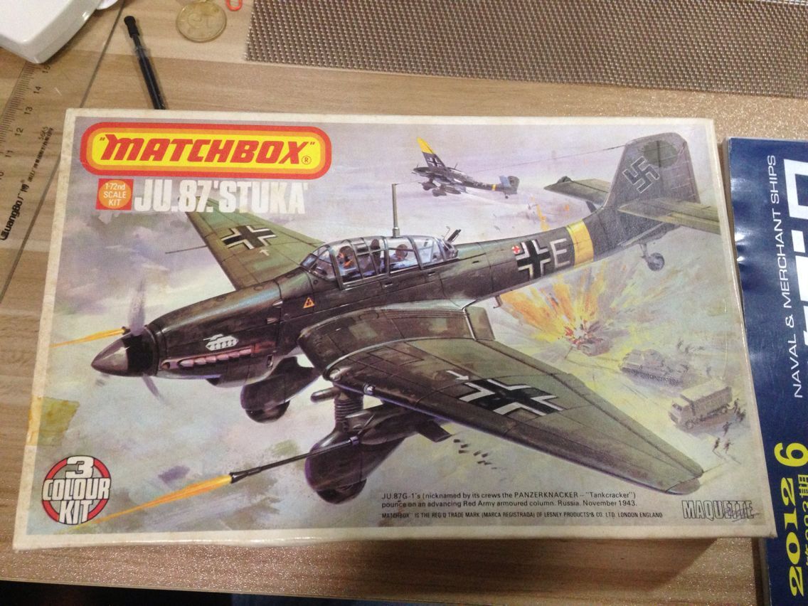 Matchbox 环球 火柴盒 PK111 斯图卡 轰炸机 1/72 外版 售罄