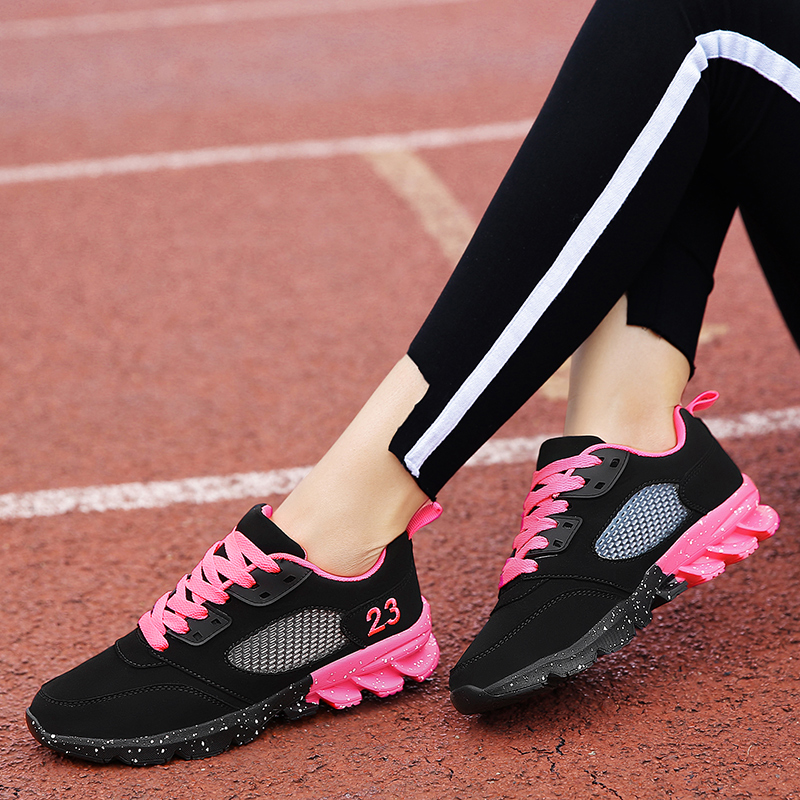 秋季女鞋软底舒适平底休闲鞋新款回力运动鞋女百搭学生防滑跑步鞋