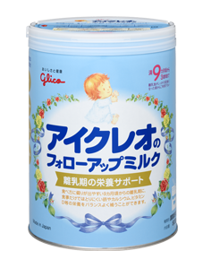 日本本土ICREO固力果婴儿配方奶粉2段820g日本直邮满6罐送便携装