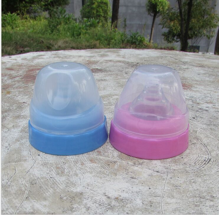 儿童保温杯杯盖两用奶嘴盖配件通用宽口保温奶瓶带吸管手柄盖防漏