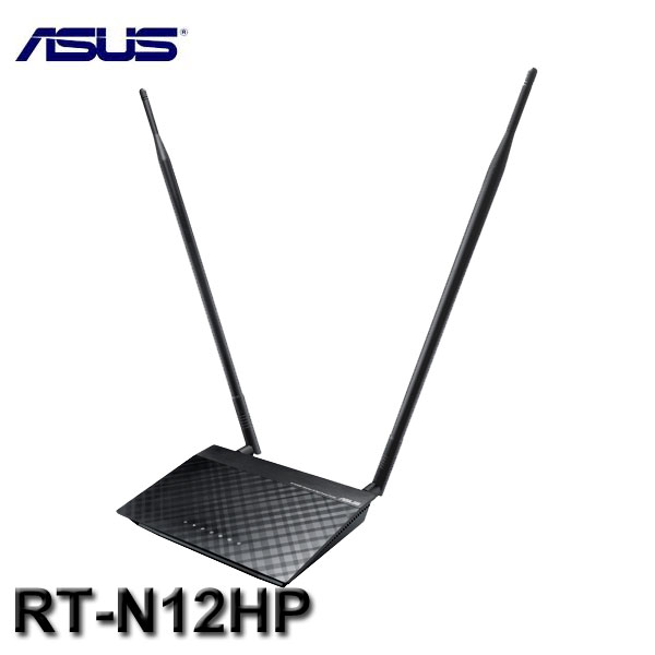 台湾正品  华硕ASUS RT-N12HP大功率wifi无线路由器AP/9dbi双天线