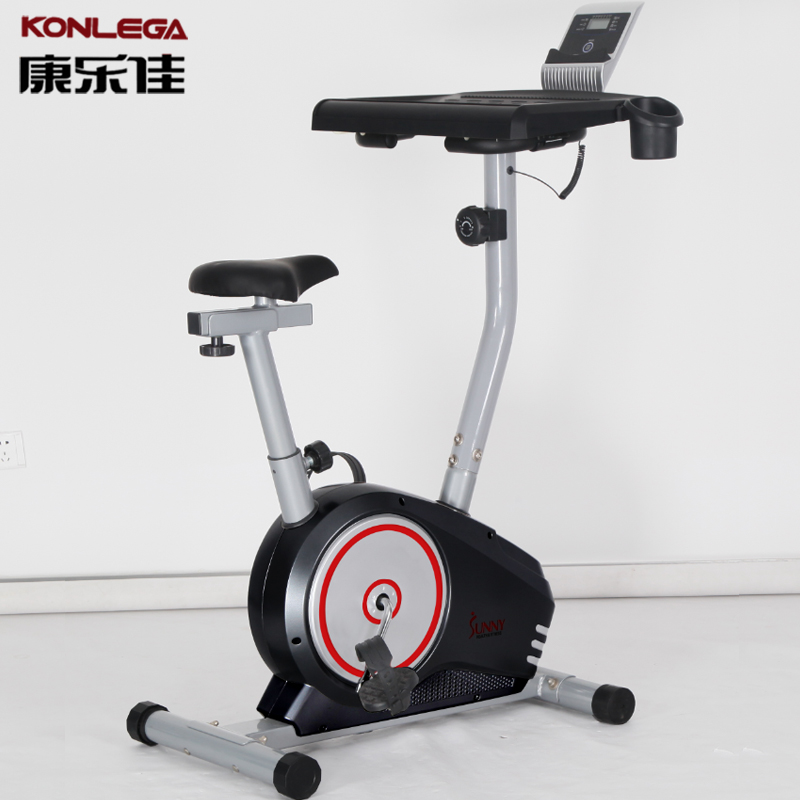 健身车磁控家用站立办公桌健身器材K8508康乐佳迷你静音动感单车