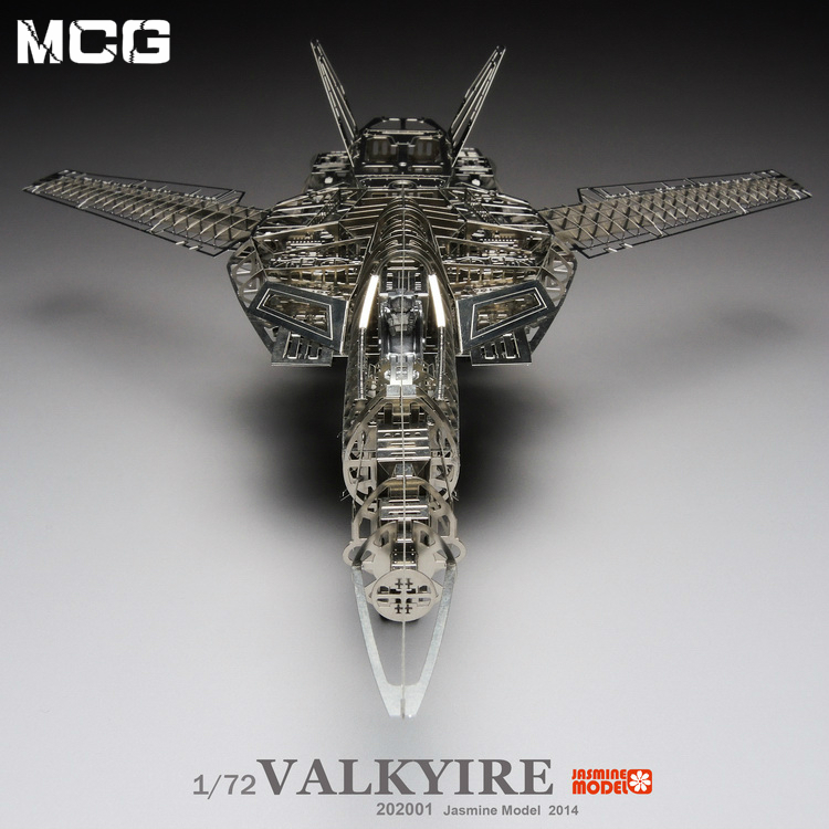 全金属DIY拼装模型1/72Valkyire女武神VF-1A/S飞机模型 创意礼物
