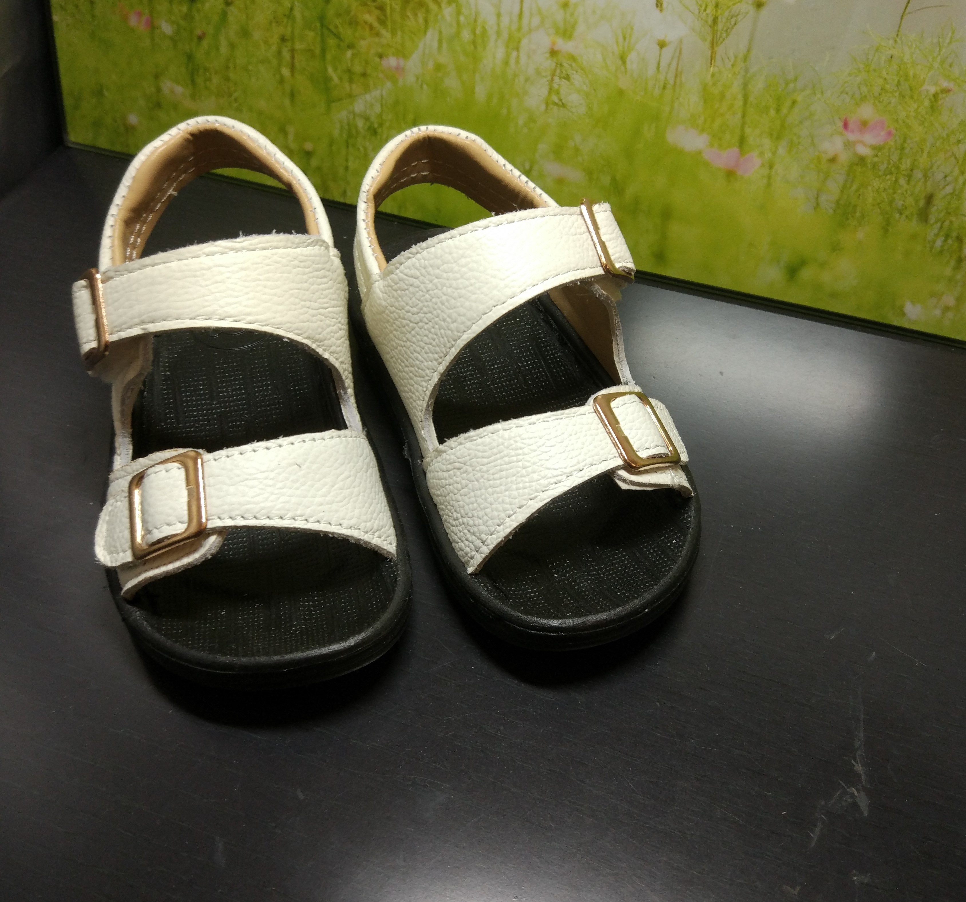 婴儿小童大童夏季软底防滑真皮男童凉鞋上线新款韩版潮