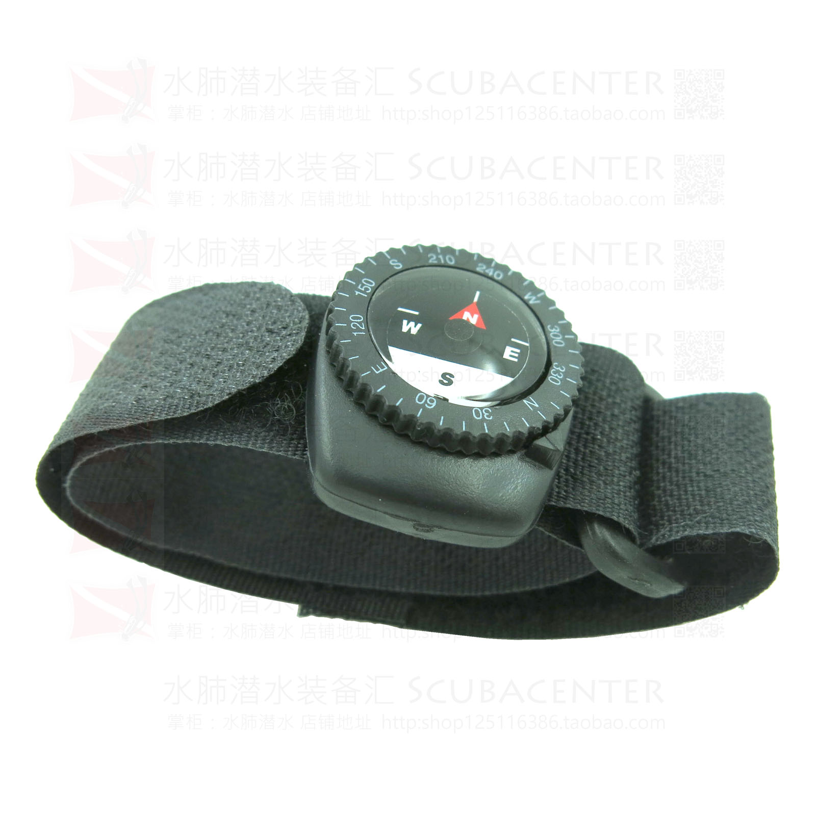 【水肺潜水装备汇】ScubaCC 潜水指南针腕带式指北针D4i Novo可用