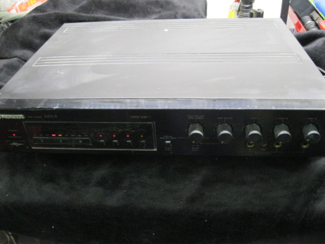 日本原装PIONEER/先MA-9卡拉OK机混响器KTV前级效果器家用混音器